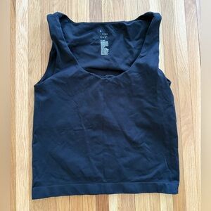 Black Sleeveless Top